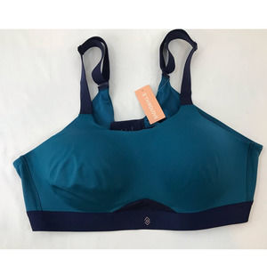 ThirdLove Kinetic Impact Adjustable Sports Bra Midnight Teal Limited Edition 42B